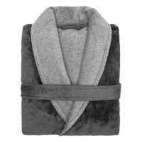 Halat de baie Looks by Wolfgang Joop Made in Green Grey M imaginea #2 — magazin online Desire.md