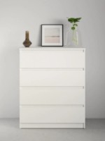 Комод MebelStar Neo 4S 80x43x98cm White (MBS-1070) фото №2 — интернет-магазин Desire.md