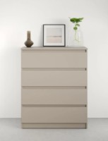 Комод MebelStar Neo 4S 80x43x98cm Cashmere (MBS-1074) фото №2 — интернет-магазин Desire.md