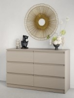 Комод MebelStar Neo 6S 120x43x75.5cm Cashmere (MBS-1085)