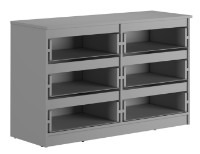 Комод MebelStar Neo 6S 120x43x75.5cm White (MBS-1081) фото №4 — интернет-магазин Desire.md