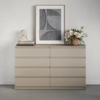 Комод MebelStar Neo 8S 160x43x98cm Cashmere (MBS-1105) фото №4 — интернет-магазин Desire.md
