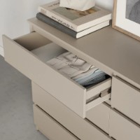 Комод MebelStar Neo 8S 160x43x98cm Cashmere (MBS-1105) фото №5 — интернет-магазин Desire.md
