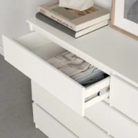 Комод MebelStar Neo 8S 160x43x98cm White (MBS-1101) фото №2 — интернет-магазин Desire.md