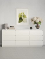 Комод MebelStar Neo 9S 180x43x75.5cm White (MBS-1320) фото №2 — интернет-магазин Desire.md