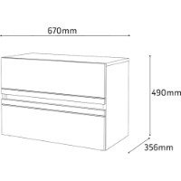 Комод Fabrik Home Basic 670mm Cashmere фото №3 — интернет-магазин Desire.md