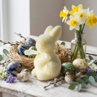 Statuetă New World Rabbit Yellow 9.7cm (E26000127) imaginea #2 — magazin online Desire.md