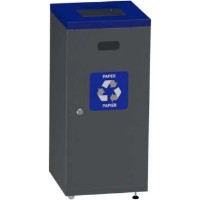 Coș de gunoi Alda Caro Flat 90L 84x38cm Blue