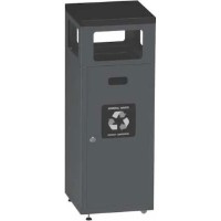 Coș de gunoi Alda Caro Hat 90L 103x38cm Black