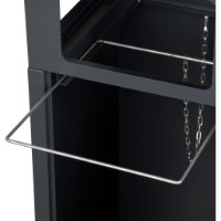 Coș de gunoi Alda Caro Hat 90L 103x38cm Black imaginea #5 — magazin online Desire.md