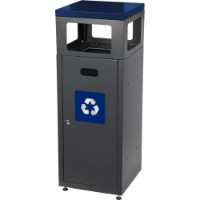 Coș de gunoi Alda Caro Hat 90L 103x38cm Blue