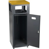 Coș de gunoi Alda Caro Hat 90L 103x38cm Yellow imaginea #7 — magazin online Desire.md