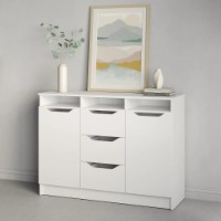 Dulăpior MebelStar Lilu 121x40x89cm White (MBS-1299)