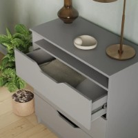 Dulăpior MebelStar Lilu 81x40x89 Grey (MBS-1343) imaginea #4 — magazin online Desire.md