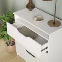 Dulăpior MebelStar Lilu 81x40x89 White (MBS-1301) imaginea #2 — magazin online Desire.md