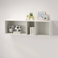 Raft de perete MebelStar Lilu 110x27x34cm White (MBS-1307) imaginea #3 — magazin online Desire.md