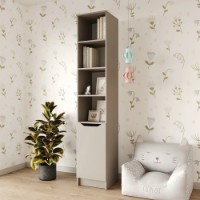 Etajeră MebelStar Lilu 1D 40x40x210 Cashmere (MBS-1314)