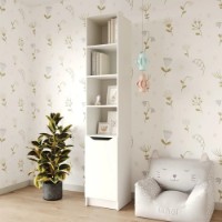 Etajeră MebelStar Lilu 1D 40x40x210cm White (MBS-1315)