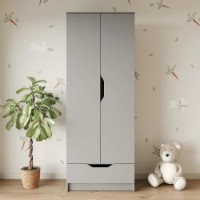 Шкаф MebelStar Lilu 2D1S 80x50x210cm Grey (MBS-1406) фото №4 — интернет-магазин Desire.md