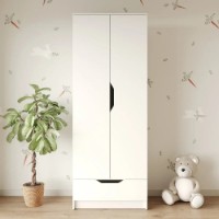Шкаф MebelStar Lilu 2D1S 80x50x210cm White (MBS-1317) фото №2 — интернет-магазин Desire.md