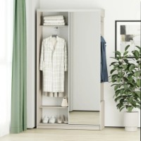 Antreu MebelStar Linda 120x40x220cm Cashmere (MBS-4380) imaginea #2 — magazin online Desire.md