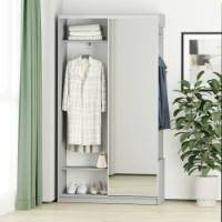 Antreu MebelStar Linda 120x40x220cm Grey (MBS-4382) imaginea #2 — magazin online Desire.md
