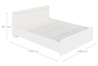 Кровать MebelStar Neo 160x200cm Cashmere (MBS-1134) фото №2 — интернет-магазин Desire.md