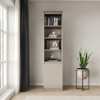 Стеллаж MebelStar Neo 1D 50x50x210cm Cashmere (MBS-1154) фото №3 — интернет-магазин Desire.md