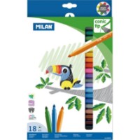 Set carioci Milan Conic Tip 18pcs (80092) imaginea #2 — magazin online Desire.md