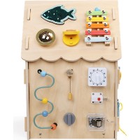 Busy Board Baby Mix Montessori House (59136) imaginea #6 — magazin online Desire.md