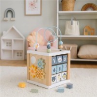 Busy Board Baby Mix Montessori Wood (58894) imaginea #3 — magazin online Desire.md