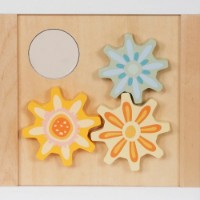 Busy Board Baby Mix Montessori Wood (58894) imaginea #4 — magazin online Desire.md