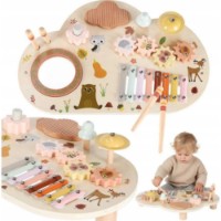 Busy Board Baby Mix Montessori Wood (58988) imaginea #4 — magazin online Desire.md