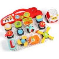 Busy Board Huanger Musical Blocks Board (HE8081) imaginea #4 — magazin online Desire.md