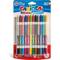 Set carioci Carioca BiColor 12pcs (42265)