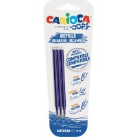 Rezerve pentru pixuri Carioca Oops 3pcs Blue (43041/02)
