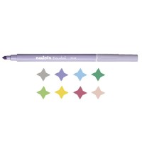 Set carioci Carioca Pastel 8pcs (43032) imaginea #2 — magazin online Desire.md