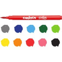Set carioci Carioca Super Brush 10pcs (42937) imaginea #3 — magazin online Desire.md