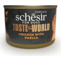 Hrană umedă pentru câini Schesir Wholefood Chicken With Paella 150g