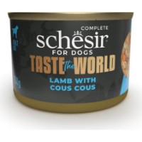Hrană umedă pentru câini Schesir Wholefood Lamb With Cous Cous 150g