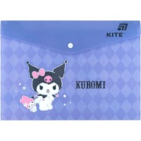 Папка для бумаг Kite Kuromi A4 (HK25-244-1)