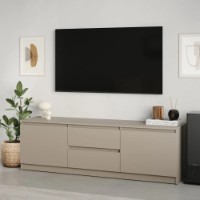 Comodă TV MebelStar Neo 2S2D 150x43x53cm Cashmere (MBS-1254)