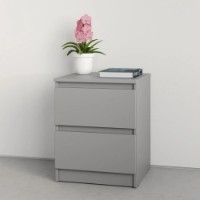 Прикроватная тумба MebelStar Neo 40x43x53cm Grey (MBS-1182)