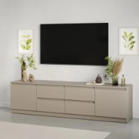 Comodă TV MebelStar Neo 4S2D 200x43x53cm Cashmere (MBS-1012)