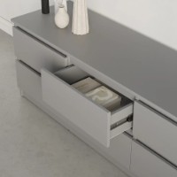 Тумба под ТВ MebelStar Neo 6S 150x43x53cm Grey (MBS-1285) фото №4 — интернет-магазин Desire.md