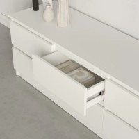 Тумба под ТВ MebelStar Neo 6S 150x43x53cm White (MBS-1278) фото №4 — интернет-магазин Desire.md