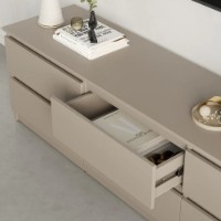 Comodă TV MebelStar Neo 6S 180x43x53cm Cashmere (MBS-1292) imaginea #2 — magazin online Desire.md