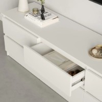 Тумба под ТВ MebelStar Neo 6S 180x43x53cm White (MBS-1288) фото №4 — интернет-магазин Desire.md