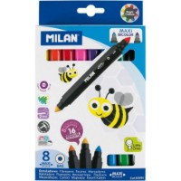 Set carioci Milan Maxi 8pcs 16 Colours (80090)