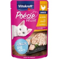 Hrană umedă pentru pisici Vitakraft Poesie Delice Junior Turkey 85g 23pcs (36669)